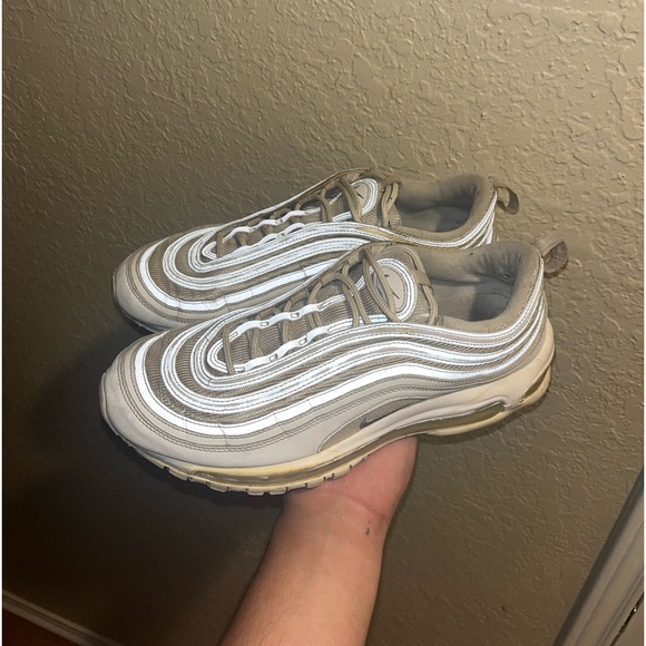 Nike Other - Nike Air Max ‘97 Triple White Sneakers Shoes